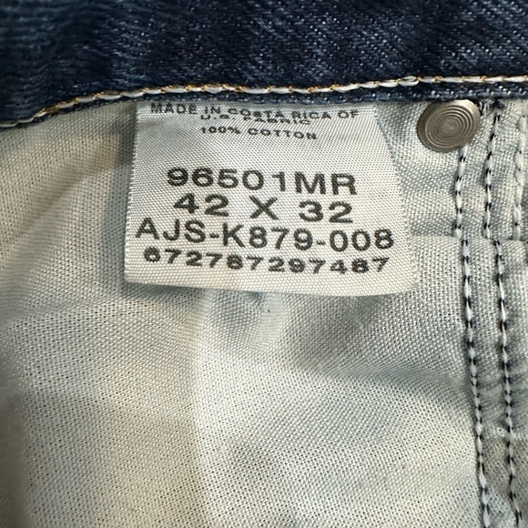 Wrangler Size 42X 32 Straight Leg Jeans (TAG SIZE 42X 32") - Picture 5 of 5